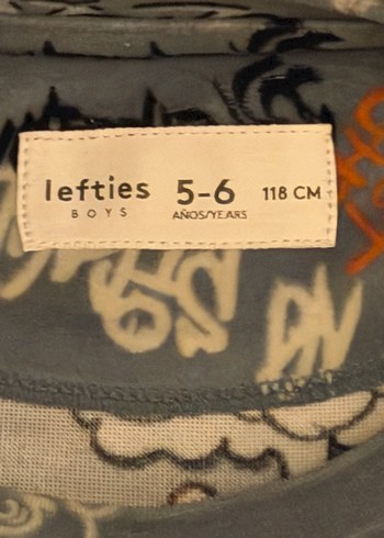 Gri Baskılı Uzun Kollu Rahat Pijama Takımı - Görsel 4