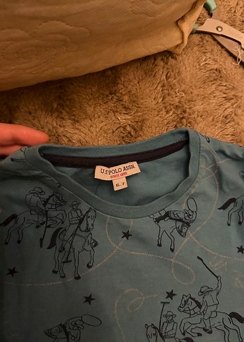 U.S polo Baskılı Erkek Pijama Takımı - Görsel 6