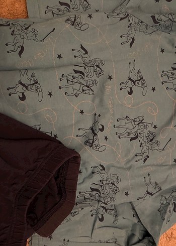 U.S polo Baskılı Erkek Pijama Takımı - Görsel 7