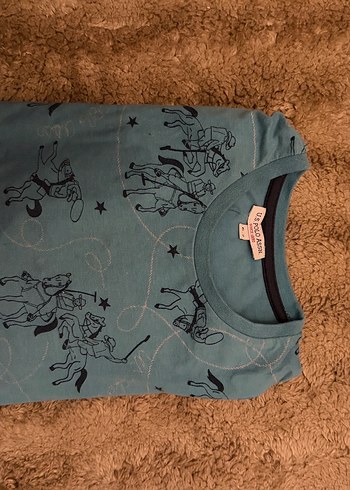 U.S polo Baskılı Erkek Pijama Takımı - Görsel 8