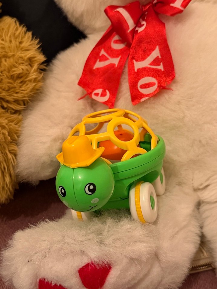 Yeşil Kaplumbağa Şekilli Eğitici Oyuncak - Görsel 3