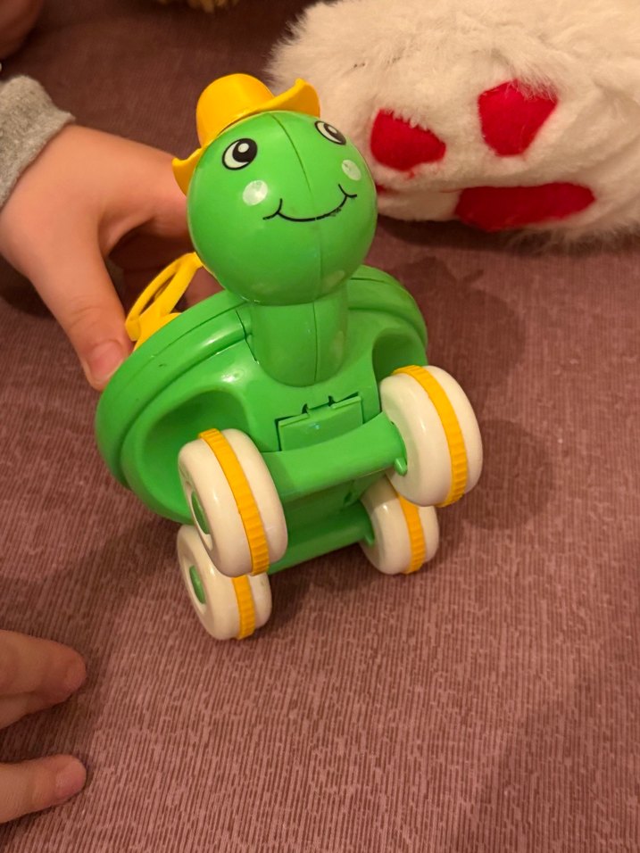Yeşil Kaplumbağa Şekilli Eğitici Oyuncak - Görsel 2