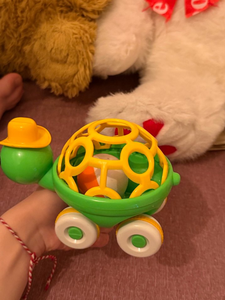 Yeşil Kaplumbağa Şekilli Eğitici Oyuncak - Görsel 4