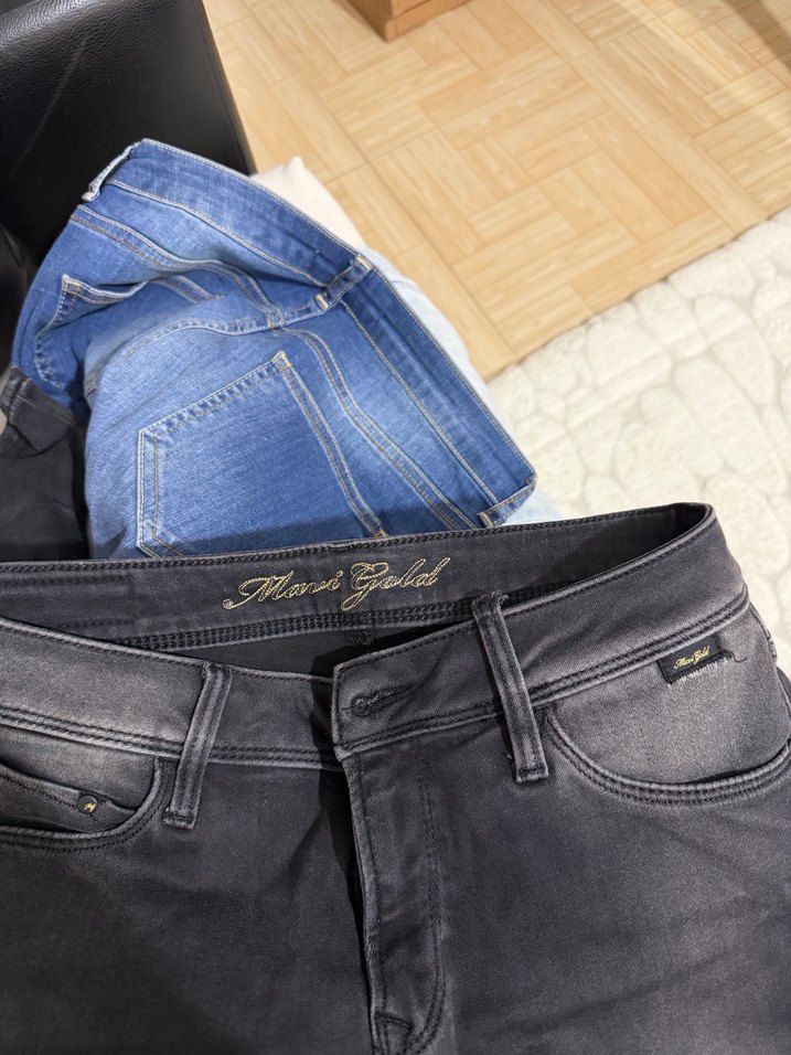 Siyah Kadın Klasik Kesim Jean - Görsel 3