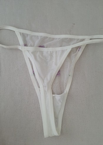 Bohem Tarzı Sütyen ve Külot + 2 adet G string - Görsel 18