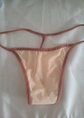 Bohem Tarzı Sütyen ve Külot + 2 adet G string - Görsel 7