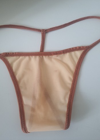 Bohem Tarzı Sütyen ve Külot + 2 adet G string - Görsel 16