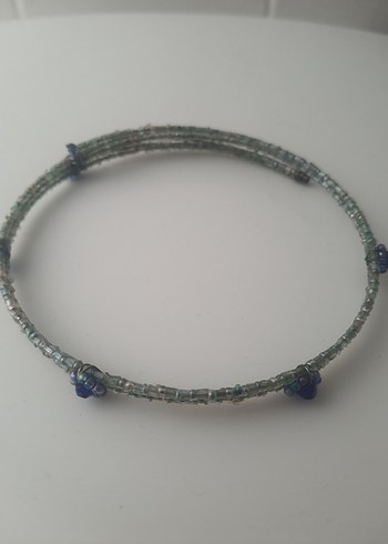 Mavi Boncuklu Bohem Kadın gerdanlık - Görsel 3