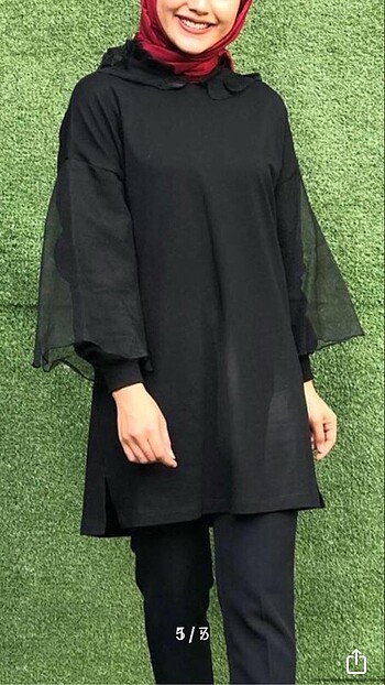 Aiyah tül tunik