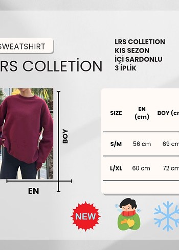 diğer Beden lacivert Renk Lacivert Oversize Kadın Sweatshirt