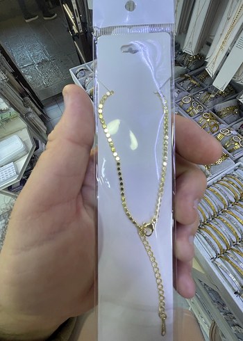 Altın Zincir Detaylı Kadın kolye - Görsel 3