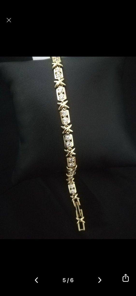 Xuping Altın Renk Zincir Detaylı Bileklik - Görsel 5