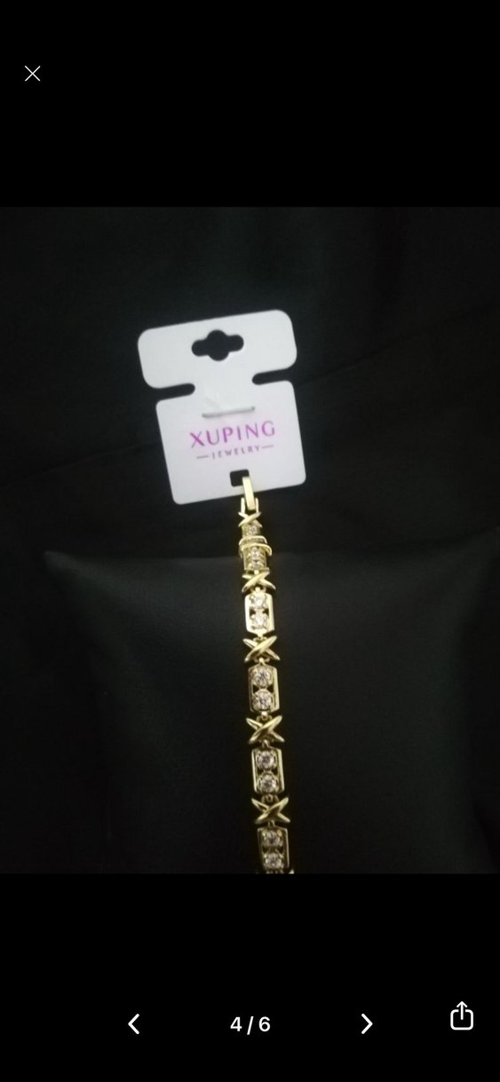 Xuping Altın Renk Zincir Detaylı Bileklik - Görsel 4