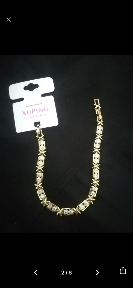 Xuping Altın Renk Zincir Detaylı Bileklik - Görsel 2