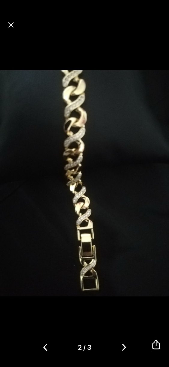 Xuping Altın Renk Zincir Bileklik - Görsel 2