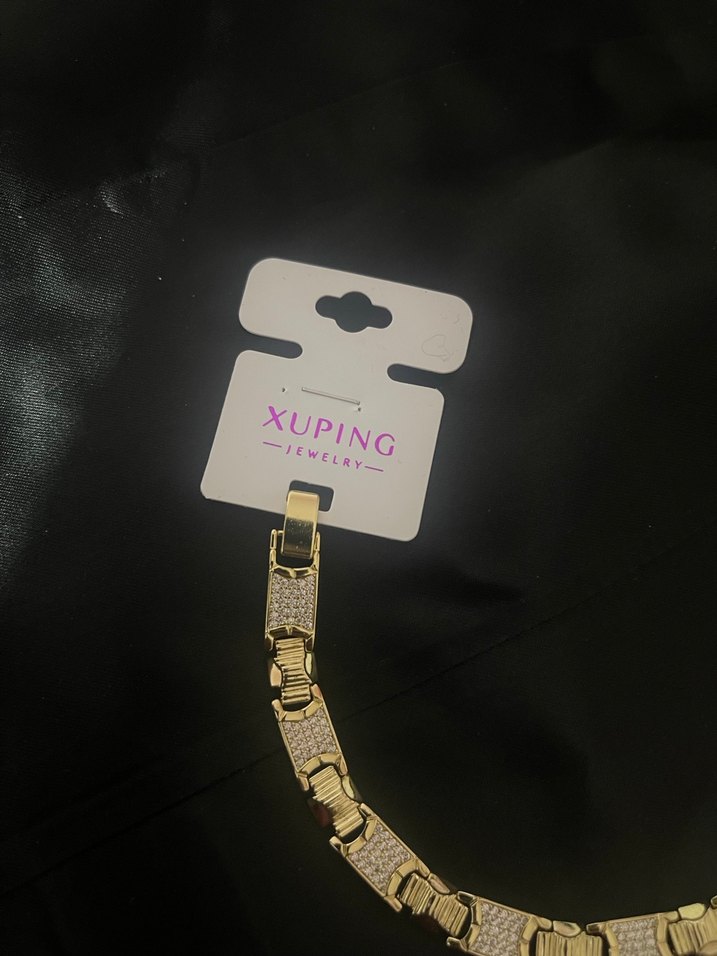 Xuping Altın Renk Zincir Detaylı Bileklik - Görsel 3