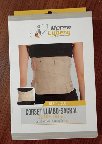 BEL KORSESİ LUMBOSAKRAL KORSE - 26 cm - Görsel 7