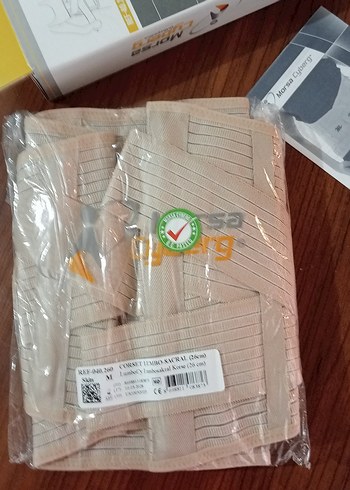 BEL KORSESİ LUMBOSAKRAL KORSE - 26 cm - Görsel 10