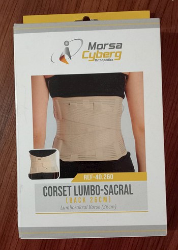 BEL KORSESİ LUMBOSAKRAL KORSE - 26 cm - Görsel 13