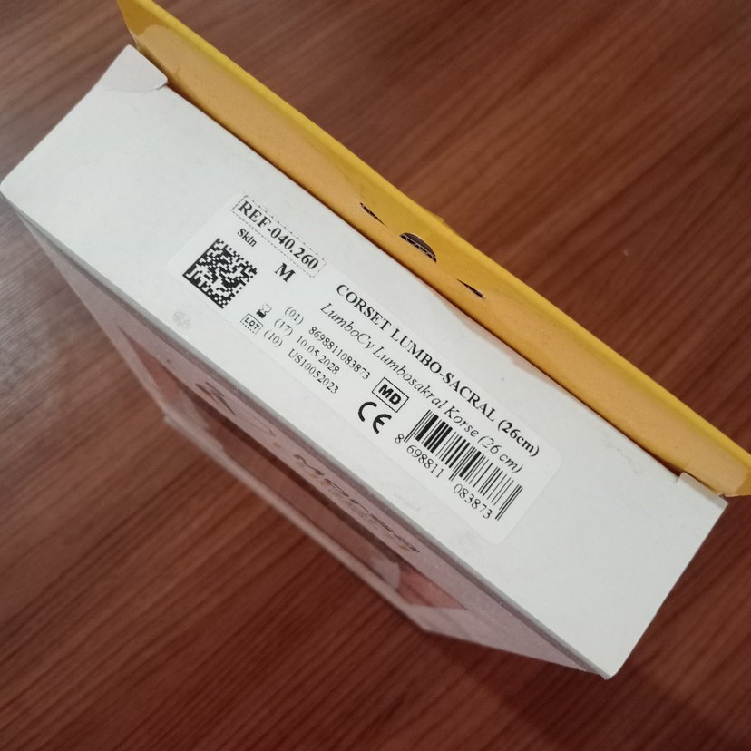BEL KORSESİ LUMBOSAKRAL KORSE - 26 cm - Görsel 3