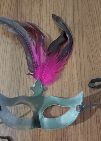 MOR TÜYLÜ PARTİ, KARNAVAL MASKESİ - Görsel 4