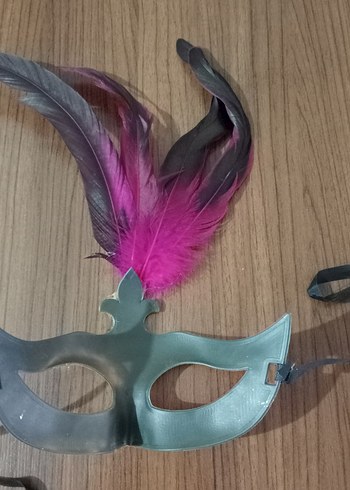 MOR TÜYLÜ PARTİ, KARNAVAL MASKESİ - Görsel 7