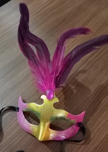 MOR TÜYLÜ PARTİ, KARNAVAL MASKESİ - Görsel 9