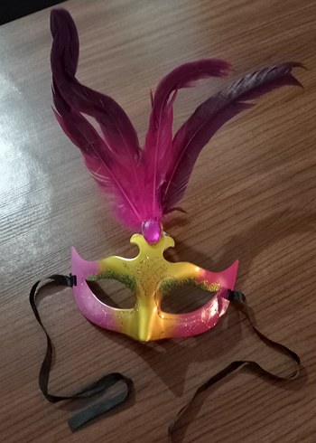 MOR TÜYLÜ PARTİ, KARNAVAL MASKESİ - Görsel 12