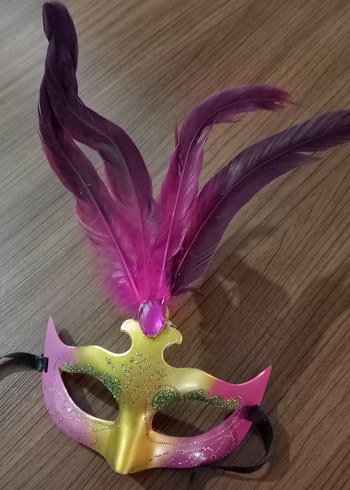 MOR TÜYLÜ PARTİ, KARNAVAL MASKESİ - Görsel 14