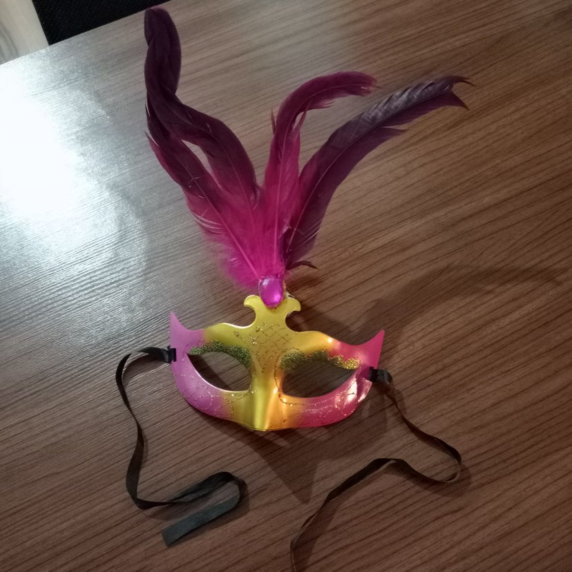 MOR TÜYLÜ PARTİ, KARNAVAL MASKESİ - Görsel 2