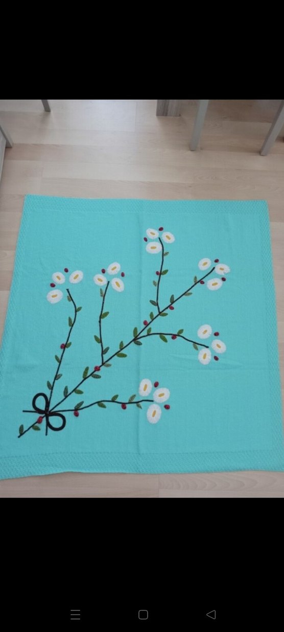 NAKIŞLI VİNTAGE BEBEK, ÖRGÜ BATTANİYE - Görsel 5