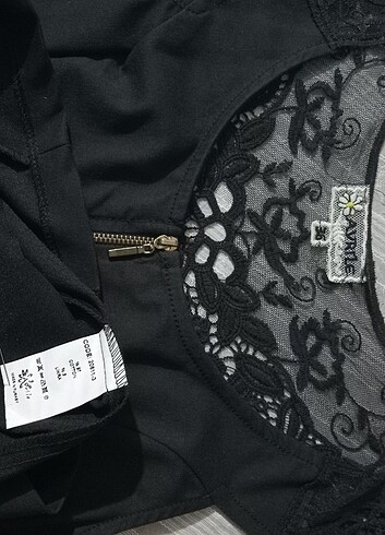 Y2K VİNTAGE GOTH COQUETTE DANTELLİ ELBİSE - Görsel 8