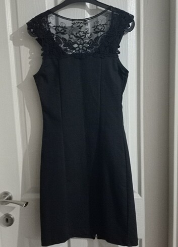 Y2K VİNTAGE GOTH COQUETTE DANTELLİ ELBİSE - Görsel 13