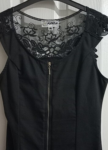 Y2K VİNTAGE GOTH COQUETTE DANTELLİ ELBİSE - Görsel 15