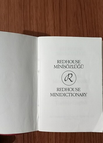 REDHOUSE MİNİ SÖZLÜK İNGİLİZCE-TÜRKÇE/İNGİLİZCE  - Görsel 7