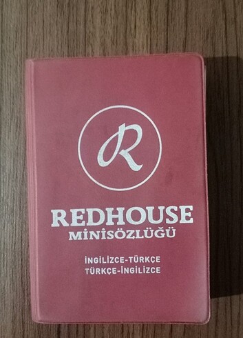 REDHOUSE MİNİ SÖZLÜK İNGİLİZCE-TÜRKÇE/İNGİLİZCE  - Görsel 9