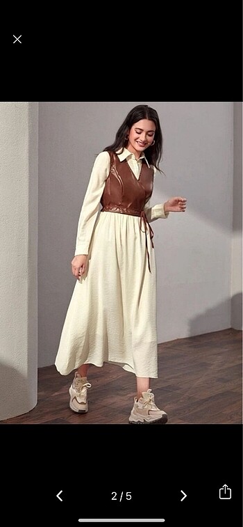Sheinside Shein Temu Elbise Yelek Takım
