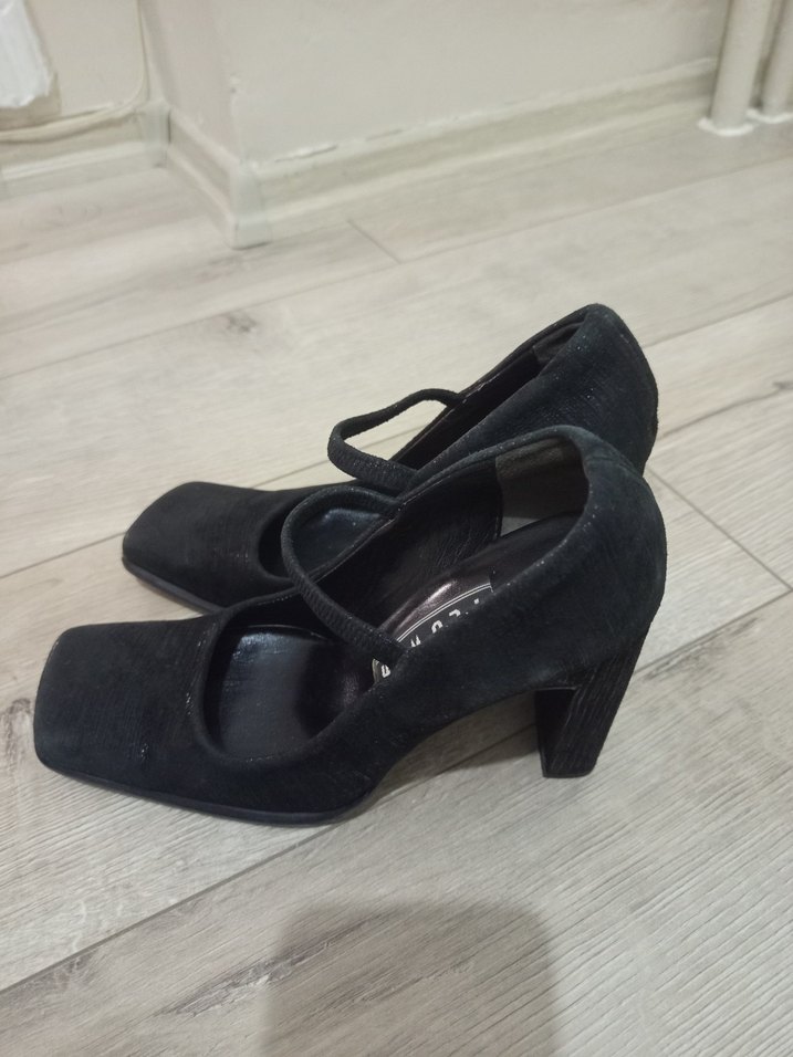 vintage eski madel kadın abiye ayakkabı - Görsel 3