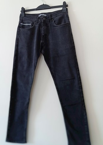 32 Beden mavi marka Gri Erkek Denim Jean Pantolon