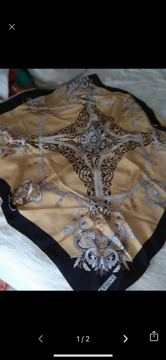 Armine ipek eşarp - Görsel 2