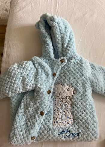 Mavi Örgü Erkek Bebek Tulum - Görsel 8