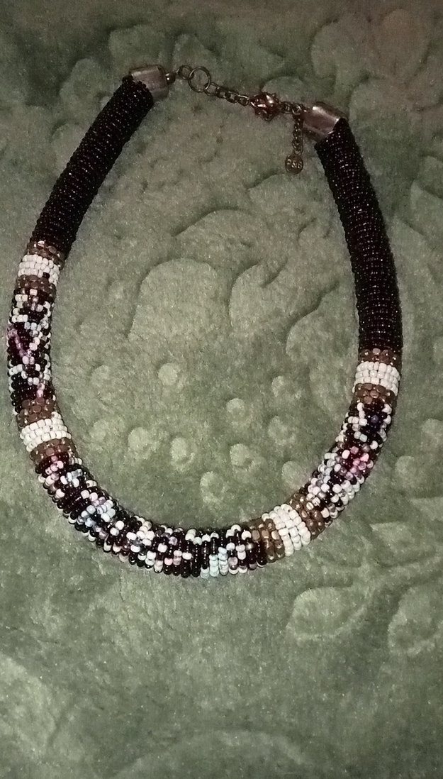 Renkli Boncuklu Bohem Uzun Kolye - Görsel 3