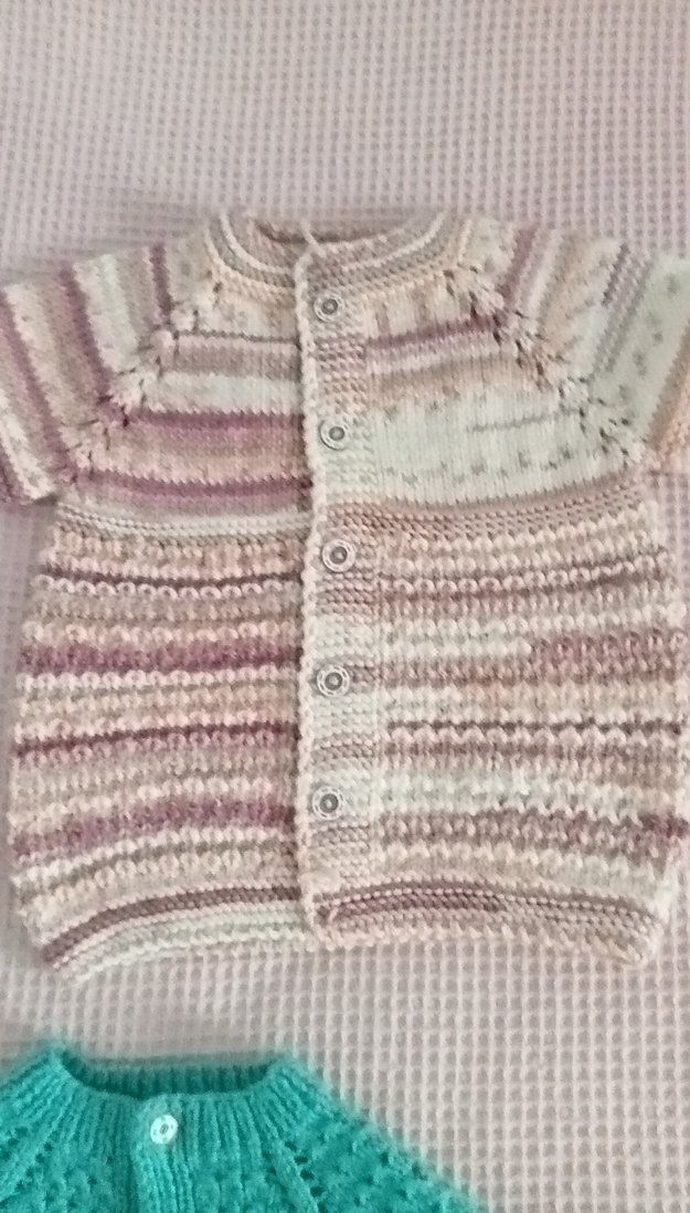 karışık kız erkek bebek el örgüsü yelekeri süveterleri - Görsel 2