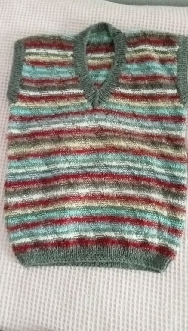 karışık kız erkek bebek el örgüsü yelekeri süveterleri - Görsel 3