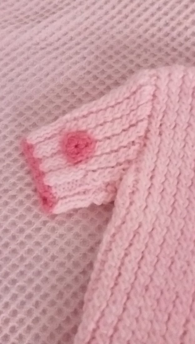 Kız Çocuk Pembe Örgü Hırka - Görsel 4