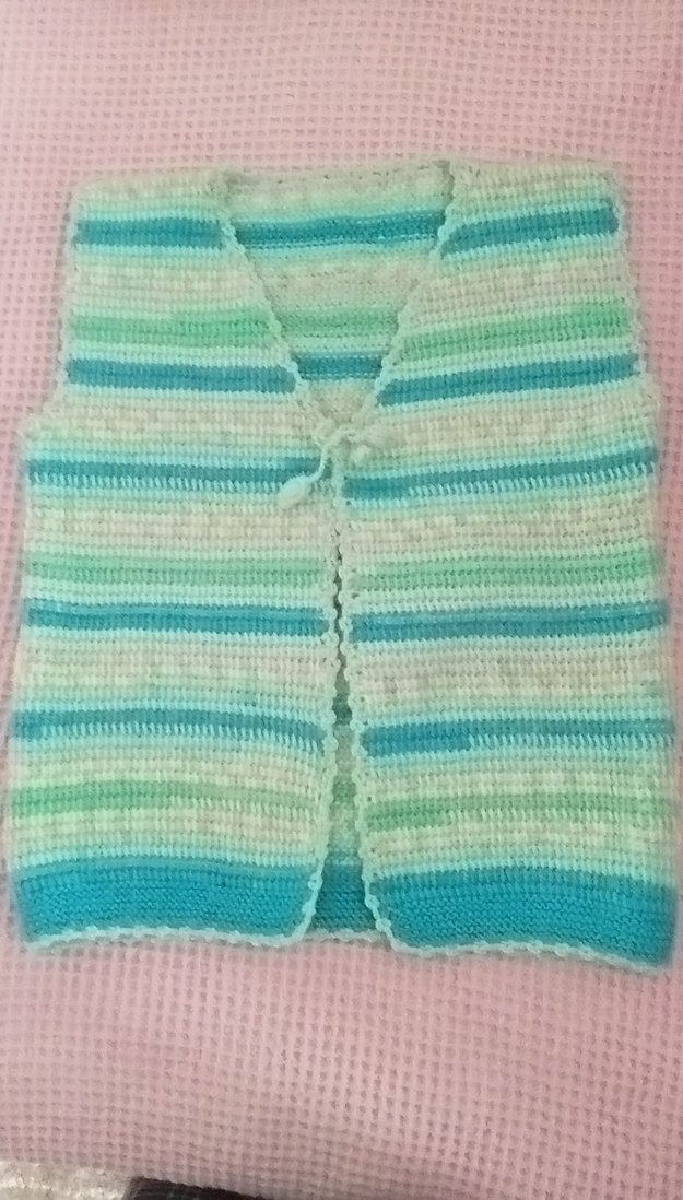 unisex bebek yeleği - Görsel 3