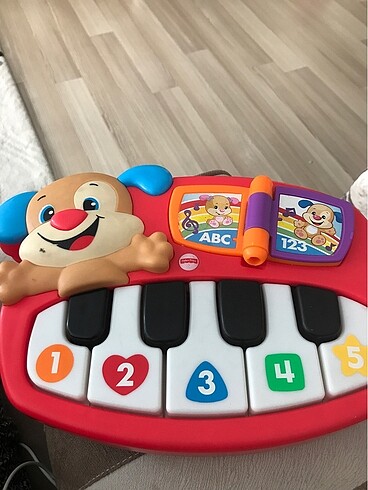 fisher price oyuncak köpek piyano