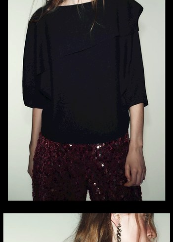 Siyah Zara kazak - Görsel 3