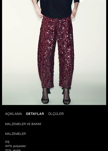 Siyah Zara kazak - Görsel 6