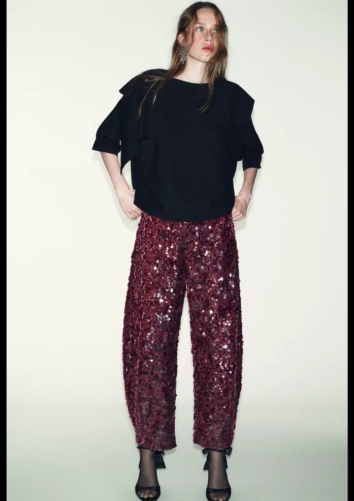 Siyah Zara kazak - Görsel 4